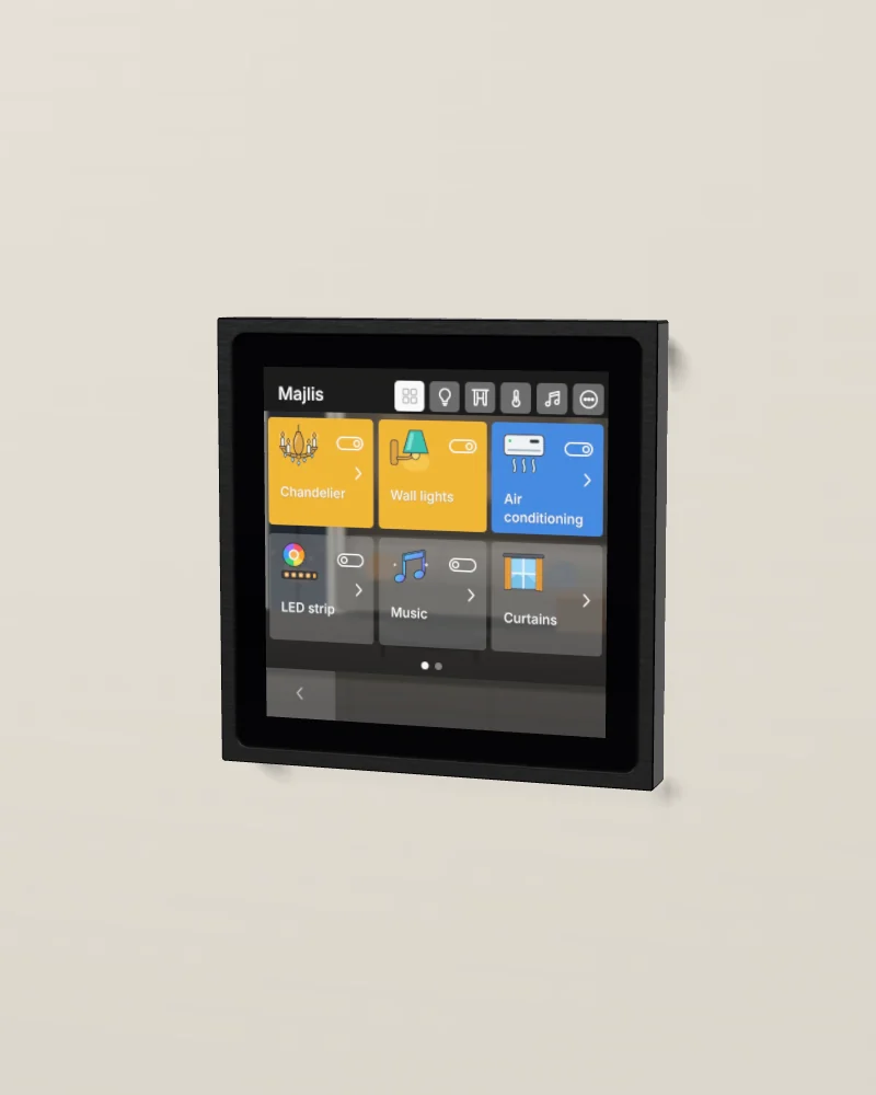 4 SQ room controller in Black