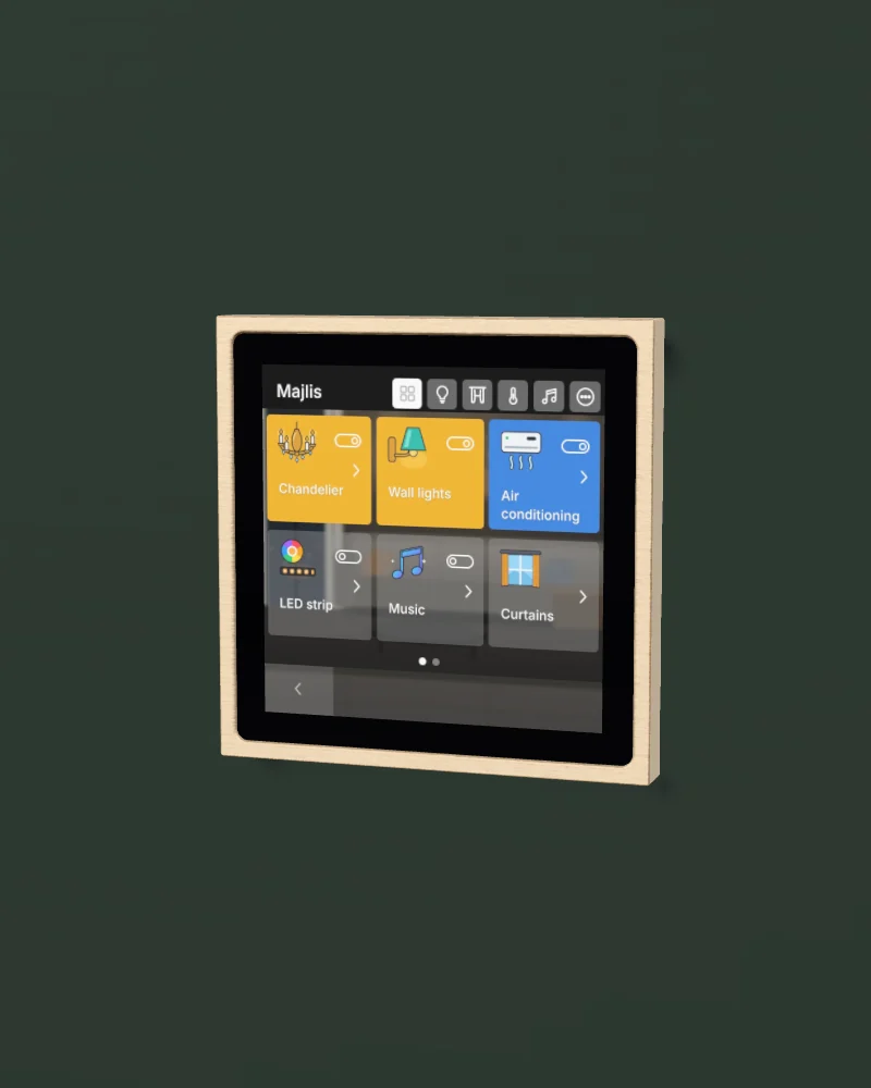 4 SQ room controller in Gold