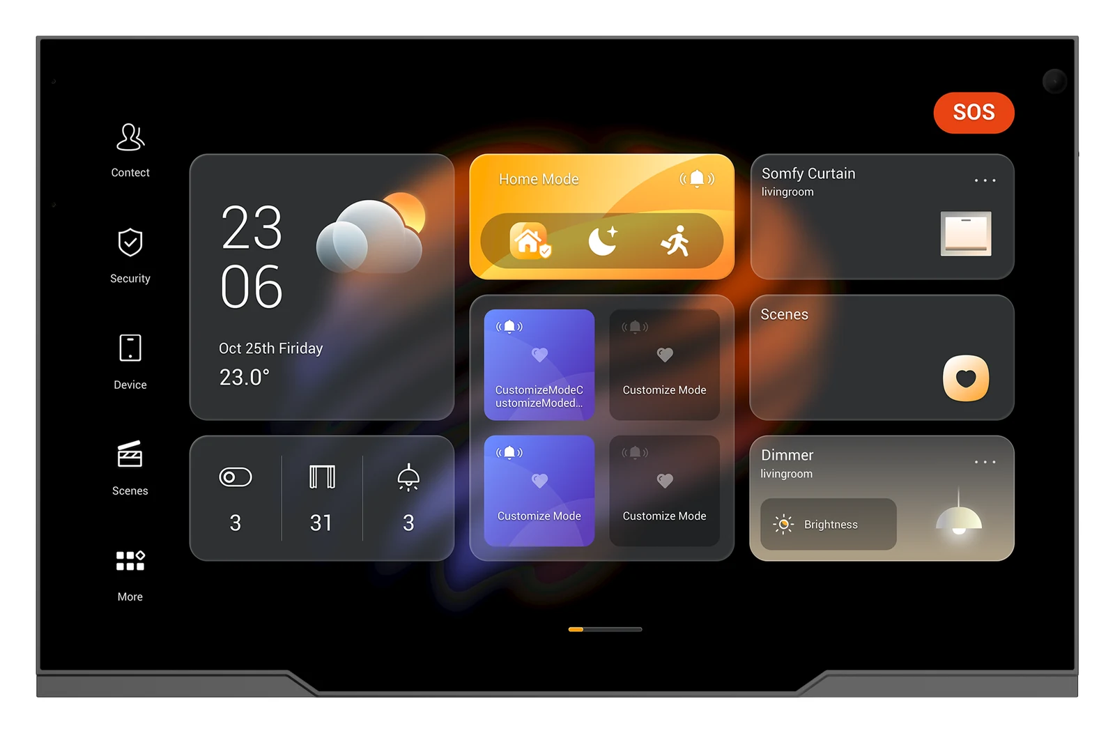 Akubela HyPanel Ultra: معدن رمادي داكن، من الأمام، صورة من Akubela