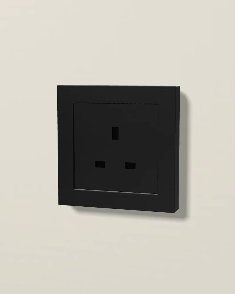 Eclipse Socket بتشطيب ألومنيوم أسود