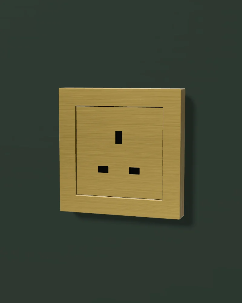 Eclipse Socket in Brass