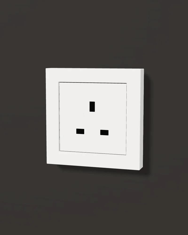 Eclipse Socket in Glacier white