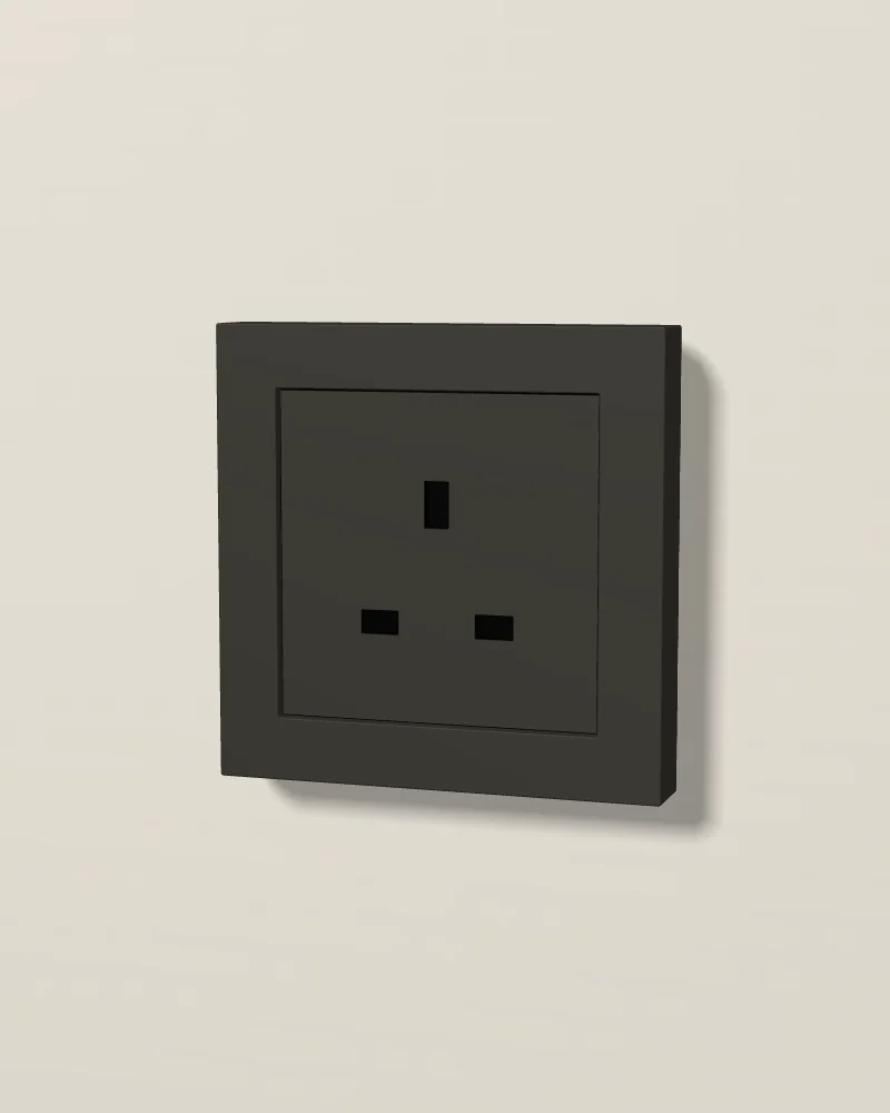 Eclipse Socket in Titanium grey