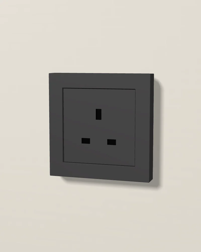 Eclipse Socket بتشطيب رمادي التيتانيوم