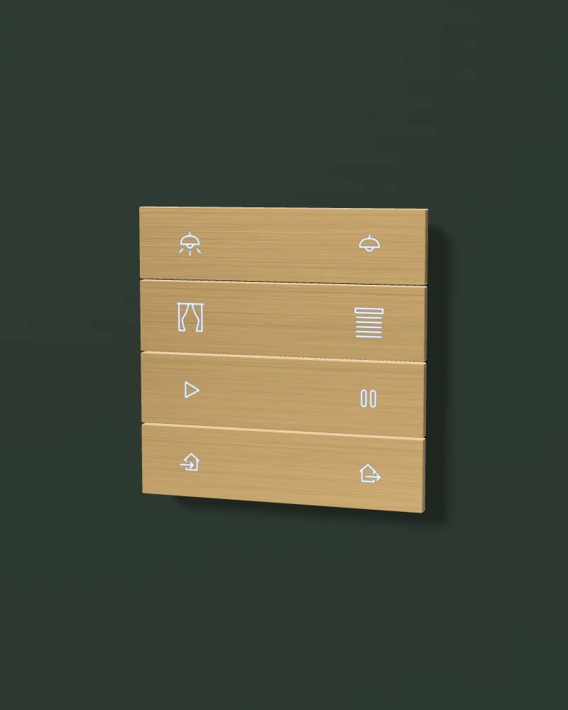 Eclipse Switch in Brass