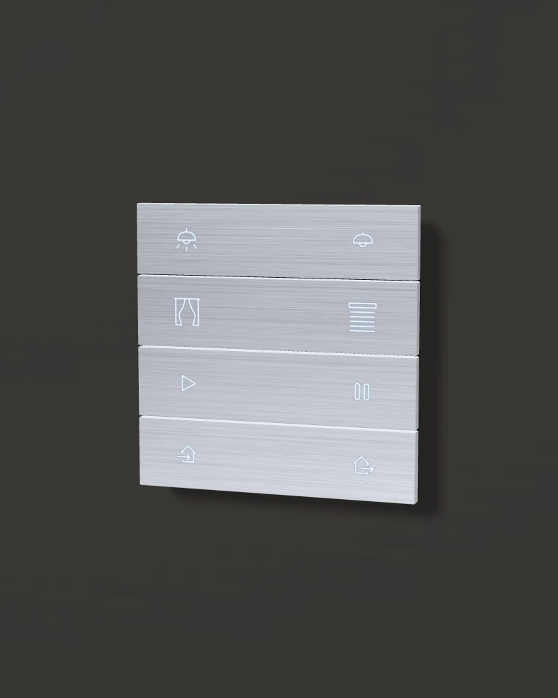 Eclipse Switch in Stainless steel