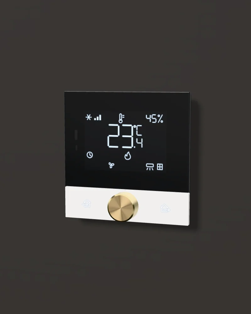Eclipse Thermostat بتشطيب أبيض جليدي