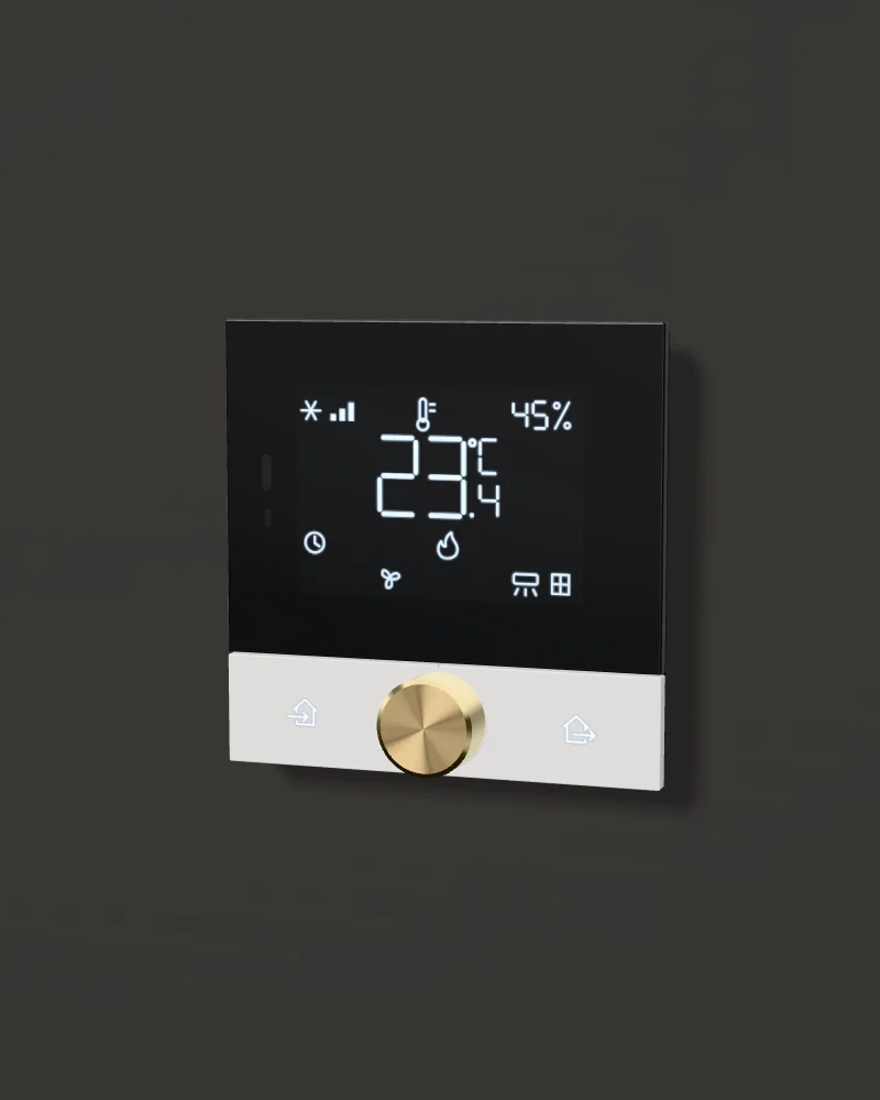 Eclipse Thermostat بتشطيب بيج رملي