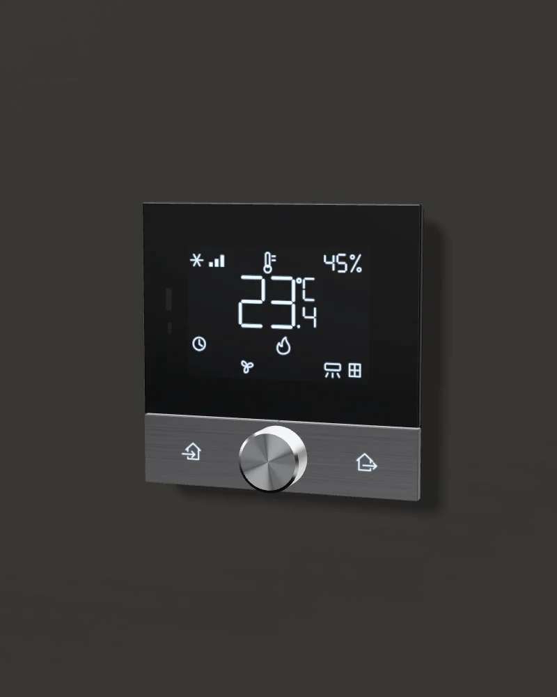 Eclipse Thermostat in Stainless steel
