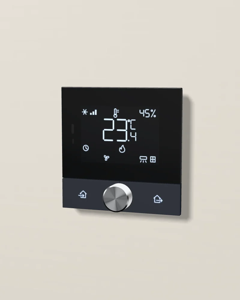 Eclipse Thermostat in Titanium grey