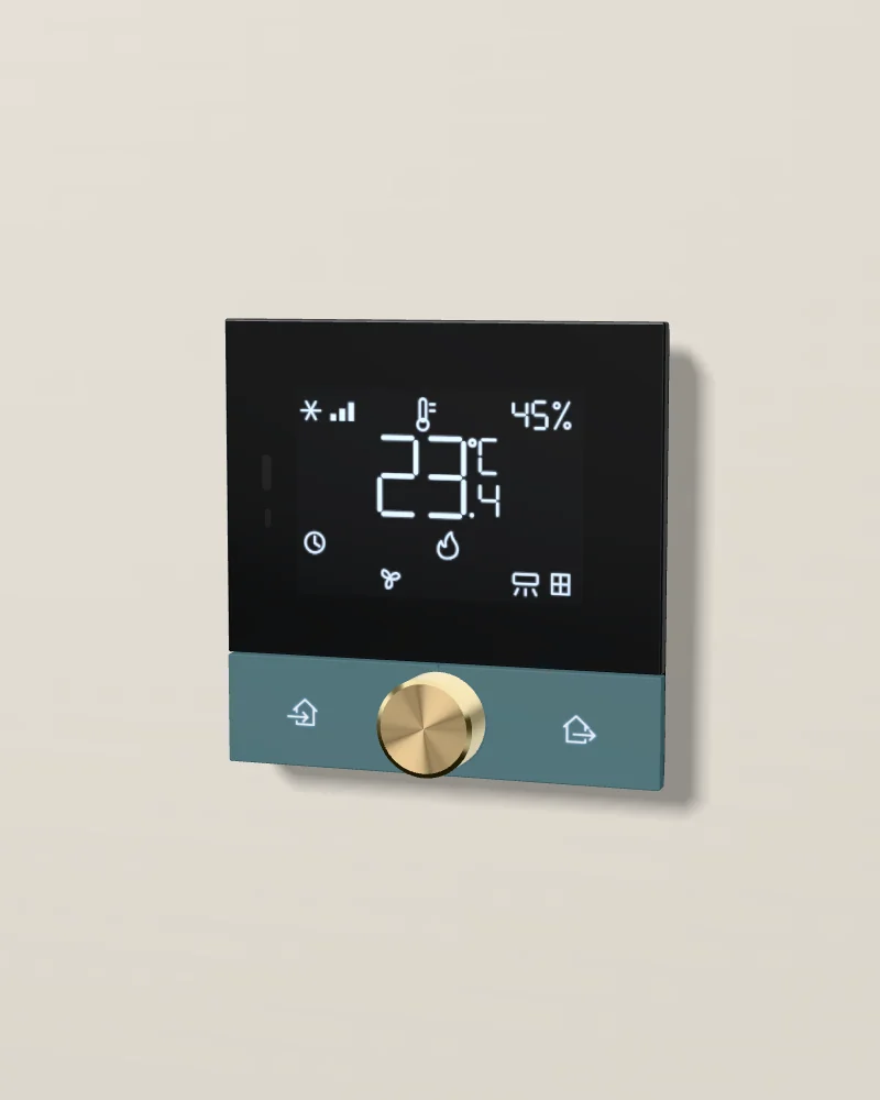Eclipse Thermostat بتشطيب أخضر نضر