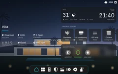 The Edge 10's screen, as Homestat rebuilt it