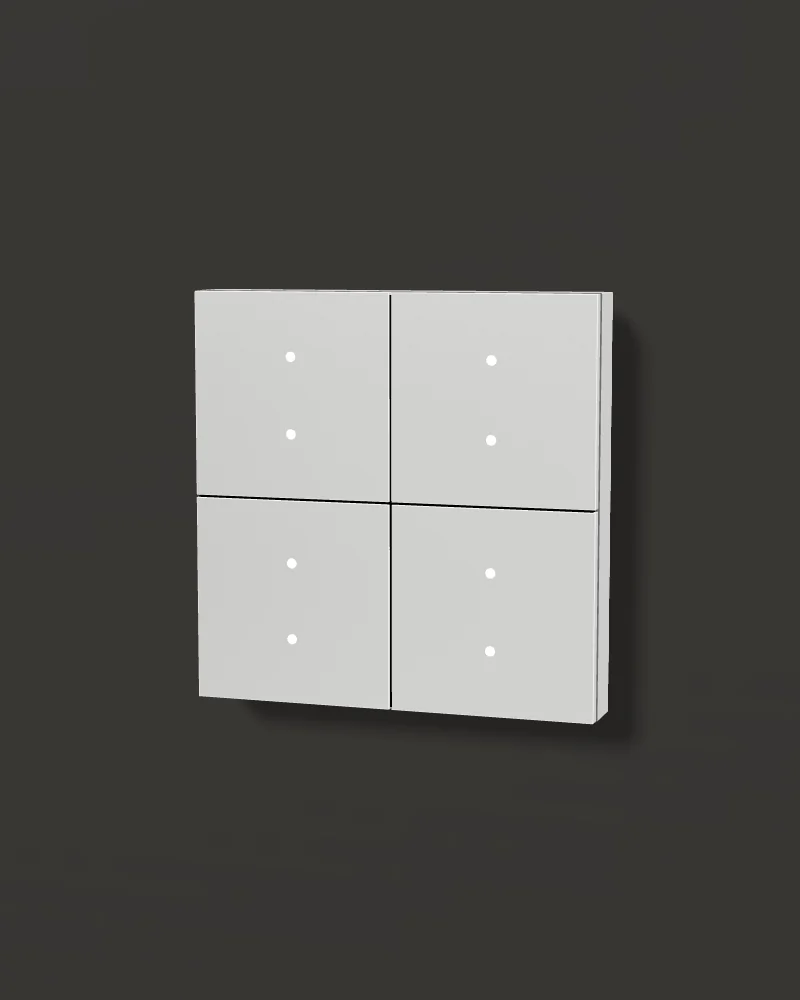 Edge Switch in Silver