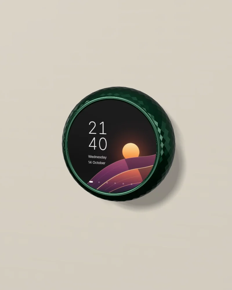 HyPanel Lux Ring بتشطيب أخضر