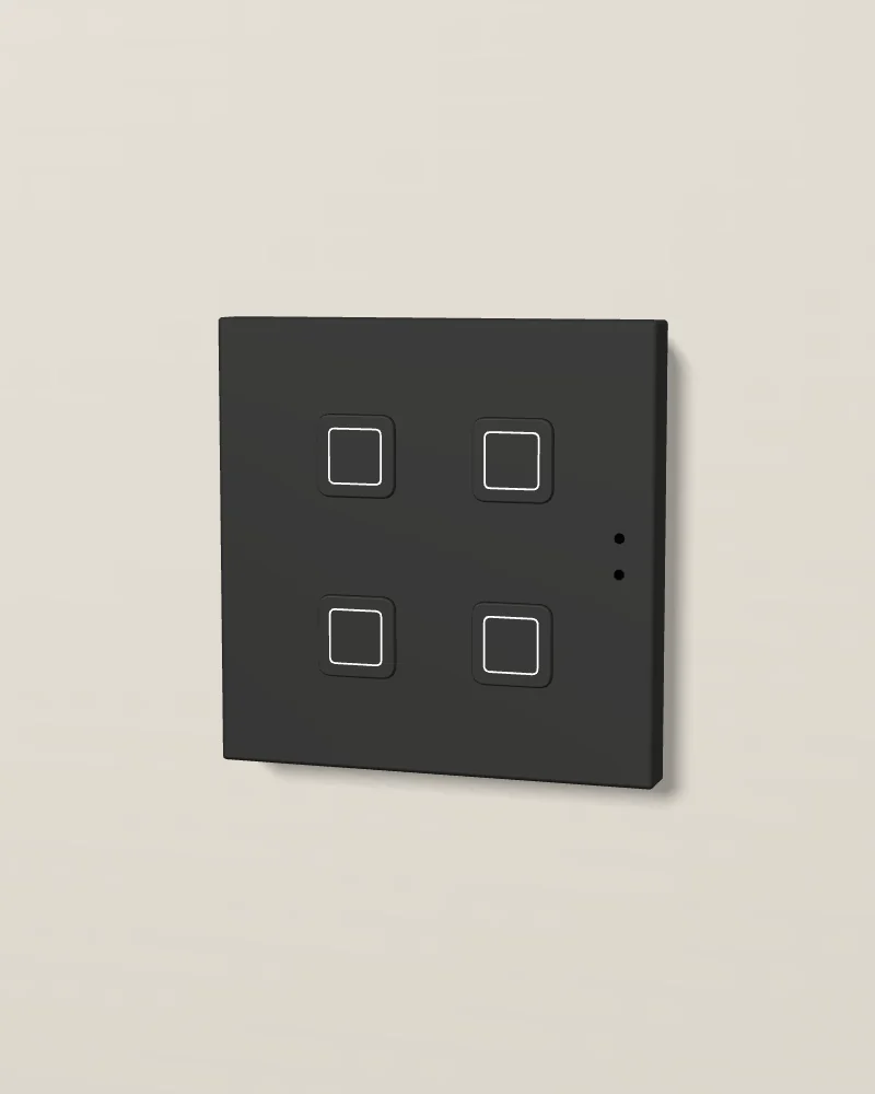 Tecla RGB in Anthracite black
